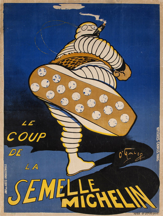 Vintage Michelin Man poster (1900s) | O’Galop Posters, Prints, & Visual Artwork The Trumpet Shop   