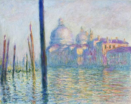 Le Grand Canal (Venice, 1900s) | Claude Monet Posters, Prints, & Visual Artwork The Trumpet Shop   