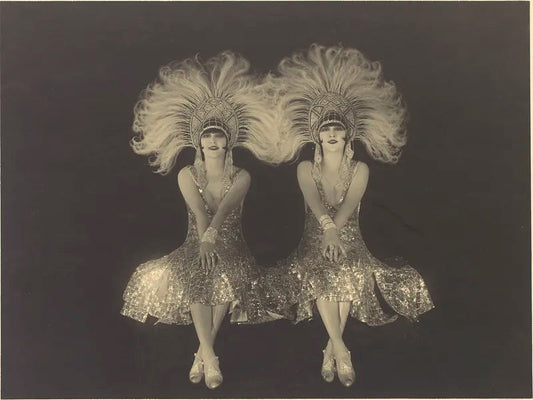 The Dolly Sisters flappers (1920s) | Jazz age art | Walery Posters, Prints, & Visual Artwork The Trumpet Shop   