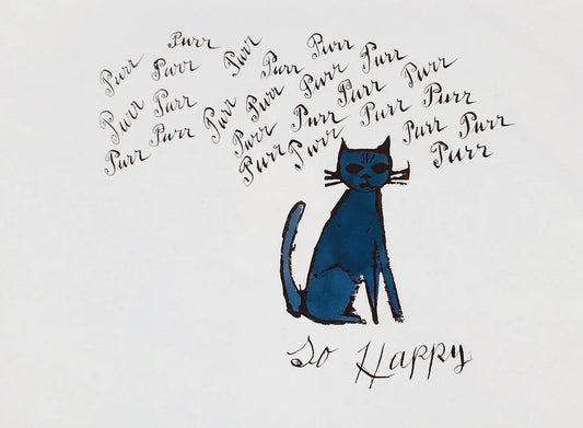 Andy Warhol cat prints fascination
