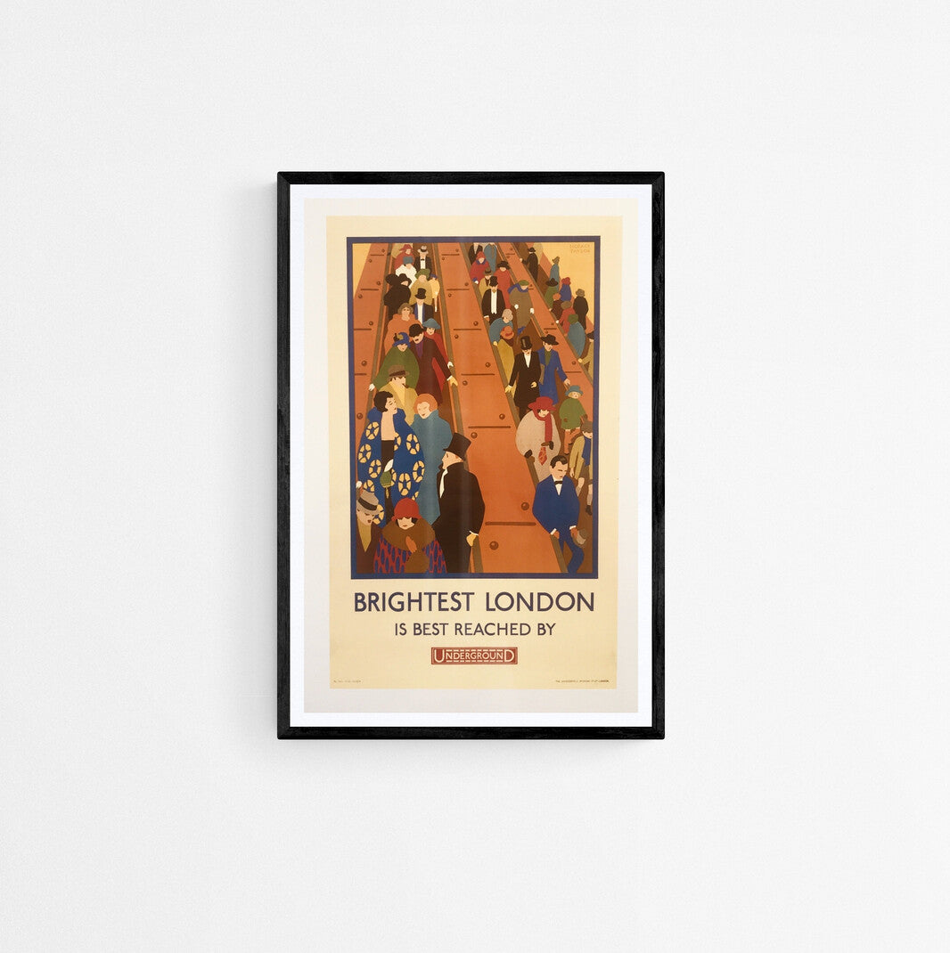 vintage london prints