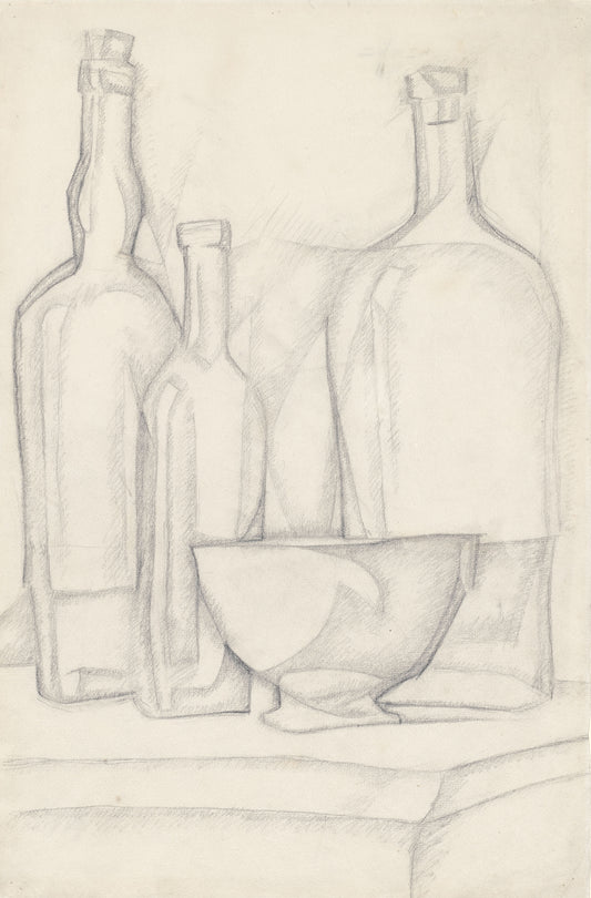 Bottles (1900s) | Juan Gris | Cocktail artwork Posters, Prints, & Visual Artwork The Trumpet Shop   