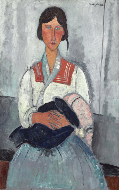 Woman with baby (1919) | Amedeo Modigliani