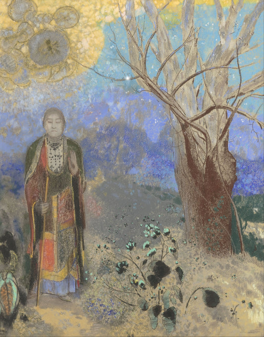 Buddha (1900s) | Odilon Redon Posters, Prints, & Visual Artwork The Trumpet Shop   
