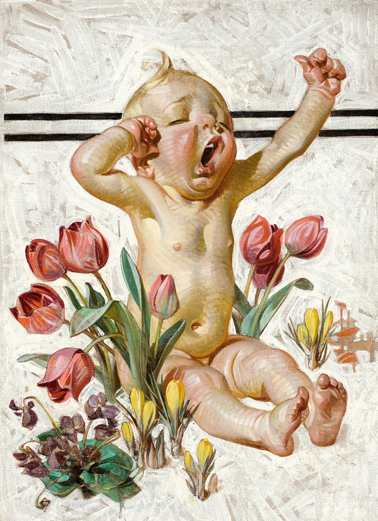 Spring has sprung (1917) | 1900s paintings | J. C. Leyendecker illustration Posters, Prints, & Visual Artwork The Trumpet Shop   