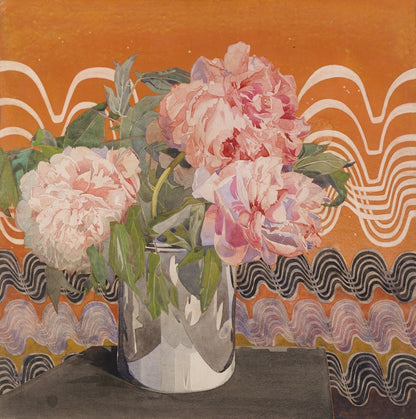 Charles Rennie Mackintosh peonies print (1920s)