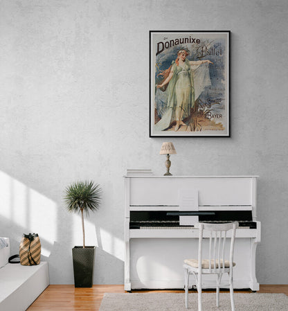 Die Donaunixe (1890s) | Ballet poster Posters, Prints, & Visual Artwork The Trumpet Shop   