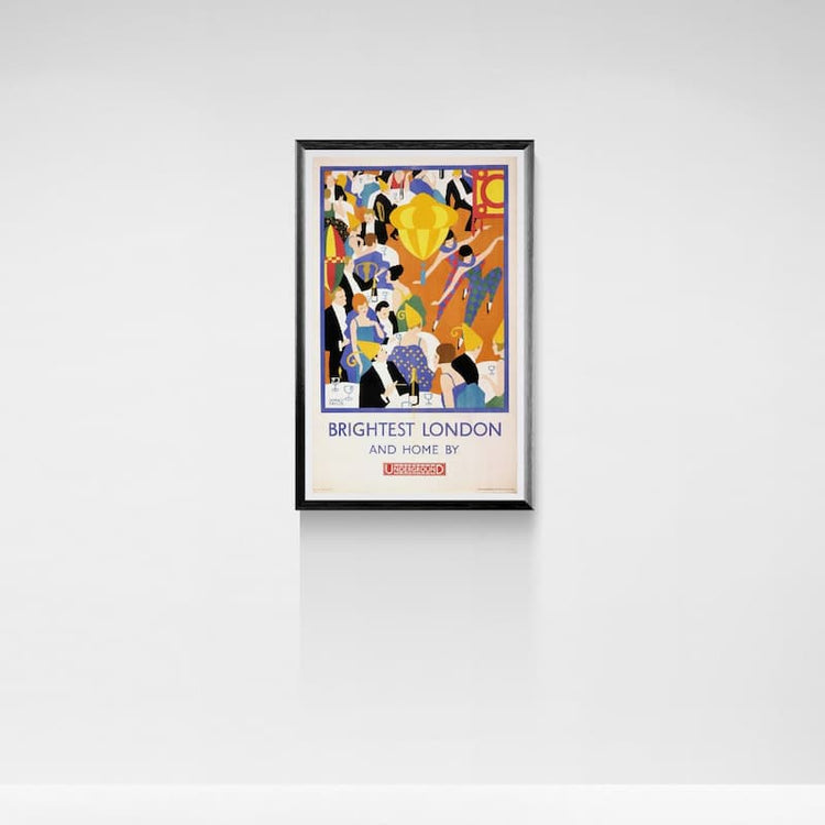 London Underground Poster Print by Horace Taylor (1920s)