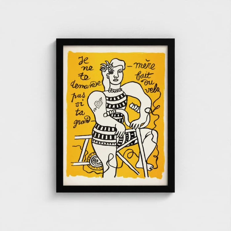 Fernand Leger prints - Cirque I (1950) – Modernist Art