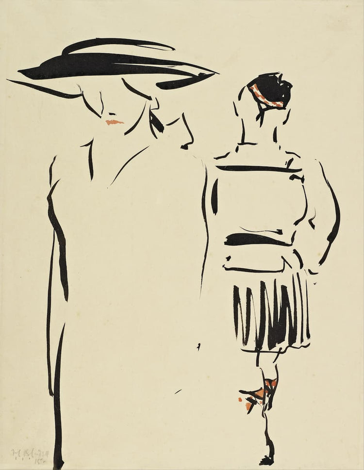 Francis Cadell prints: The Parting (c. 1910) – Scottish Colourist Fine Art