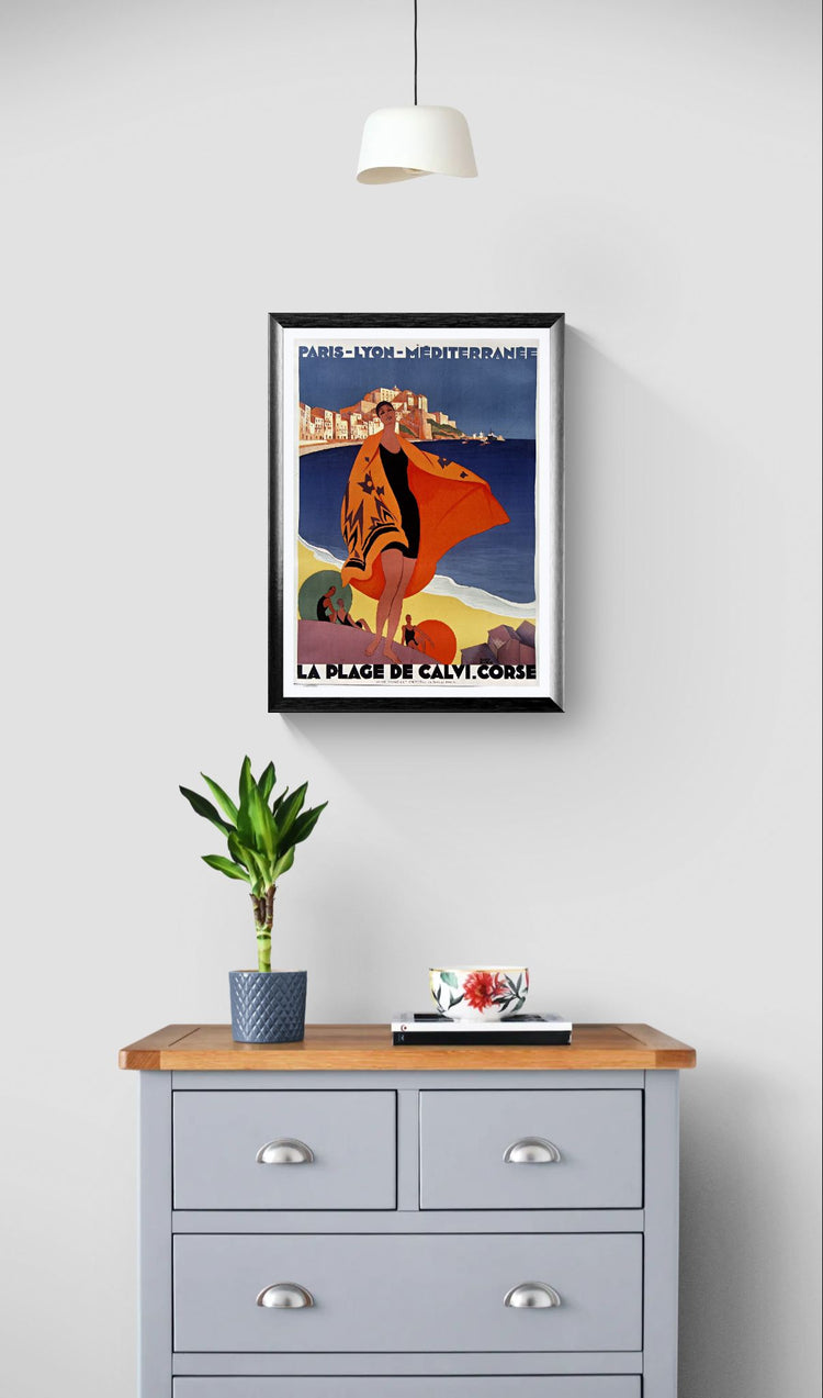 French Art Deco Poster | Corsica, Roger Broders (1928) Giclée Print