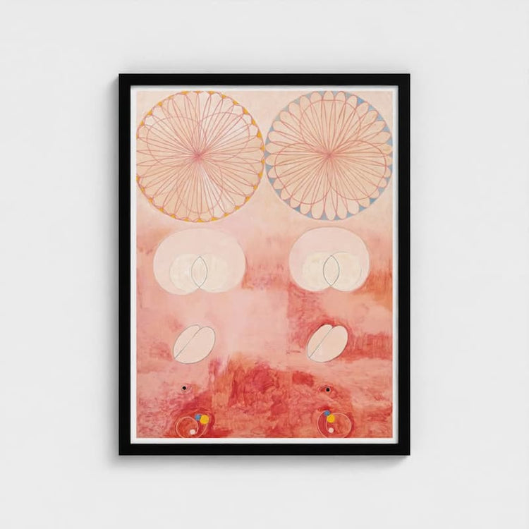 Hilma af Klint prints: The Ten Largest, No. 9, Old Age (1907)