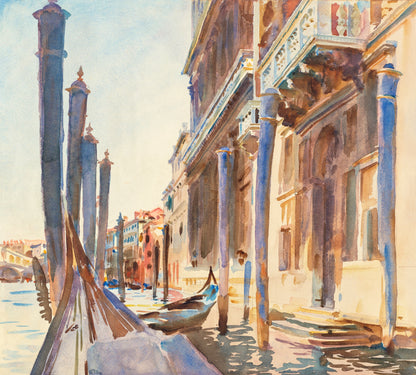 Grand Canal, Venice (1900s) | John Singer Sargent