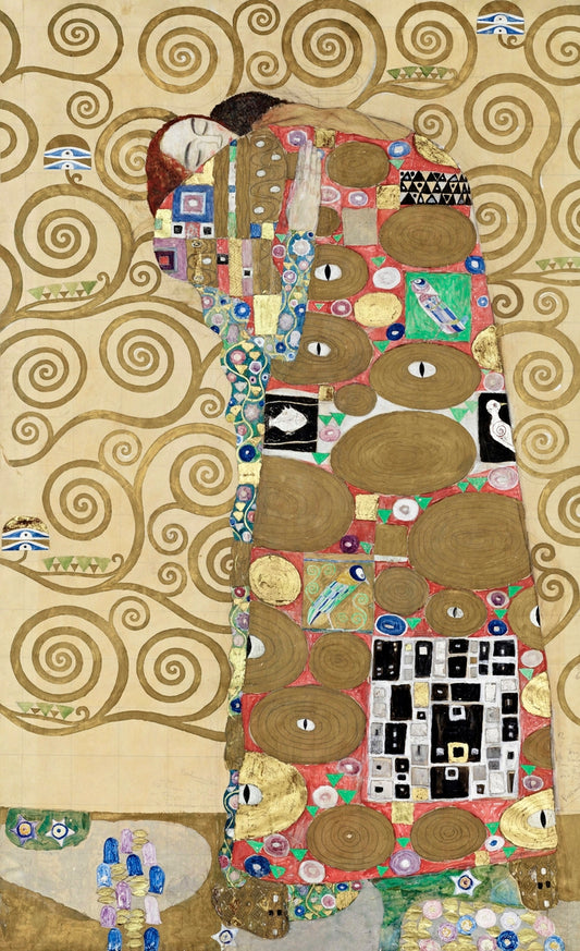 Fulfillment (1900s) | Gustav Klimt prints Posters, Prints, & Visual Artwork The Trumpet Shop   