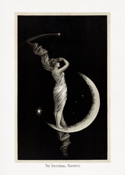 The Universal Favorite (1800s) | Moon vintage poster | Geo. H. Walker & Co