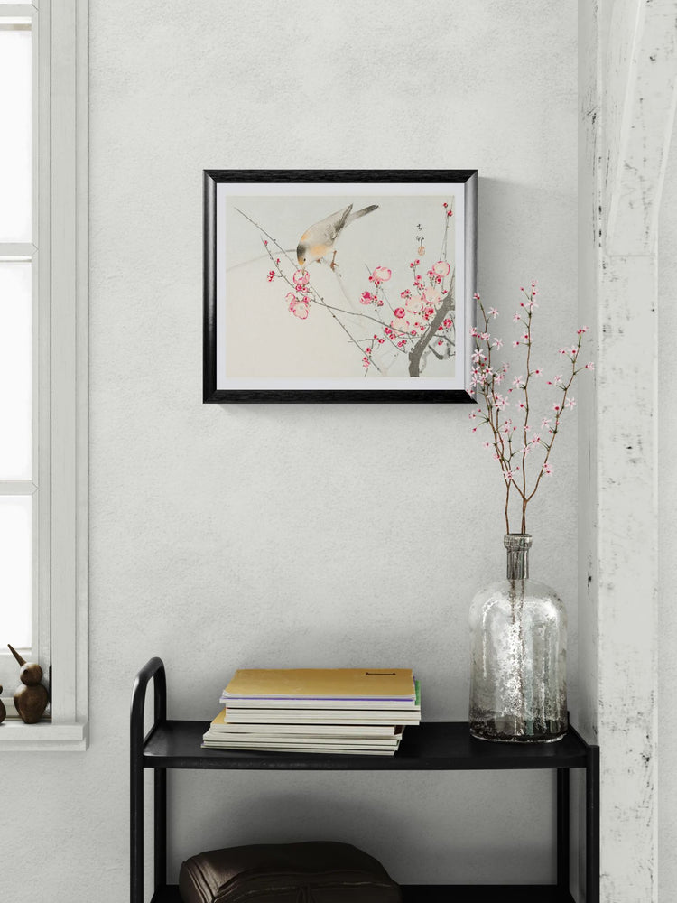 Japanese bird print | Ohara Koson (c. 1900s) | Japanese Nature Illustration | Minimalist Fine Art Giclée Reproduction