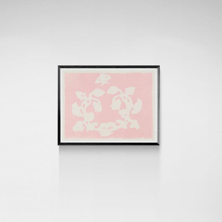 Vintage Yatsuo no Tsubaki Camellia Print by Taguchi Tomoki