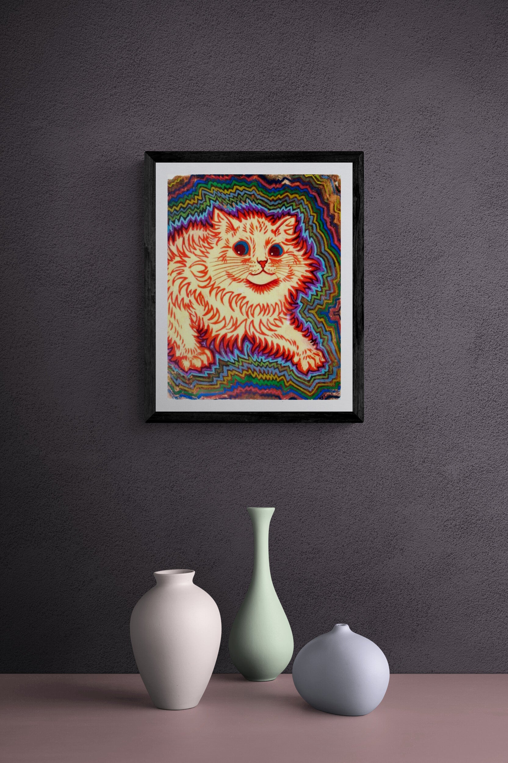 Ginger cat (1800s) | Louis Wain