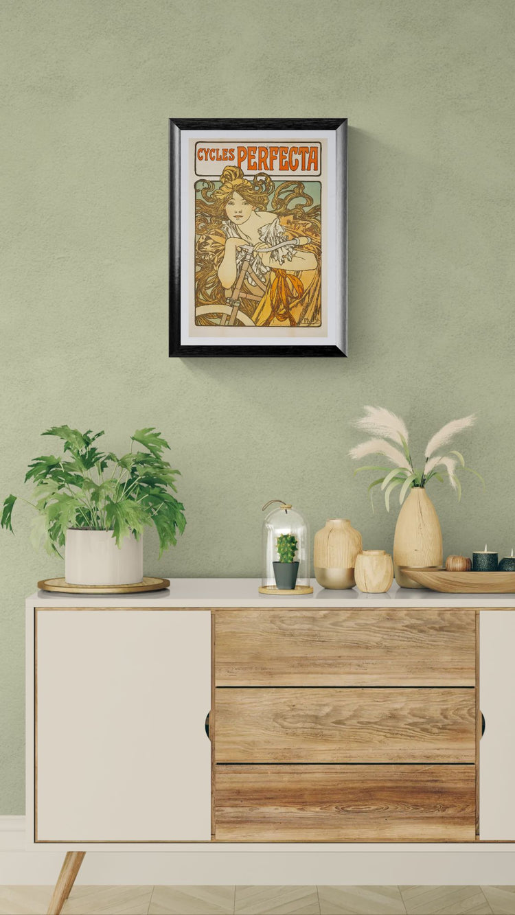 Mucha bicycle poster (1902) Art Nouveau Giclée print