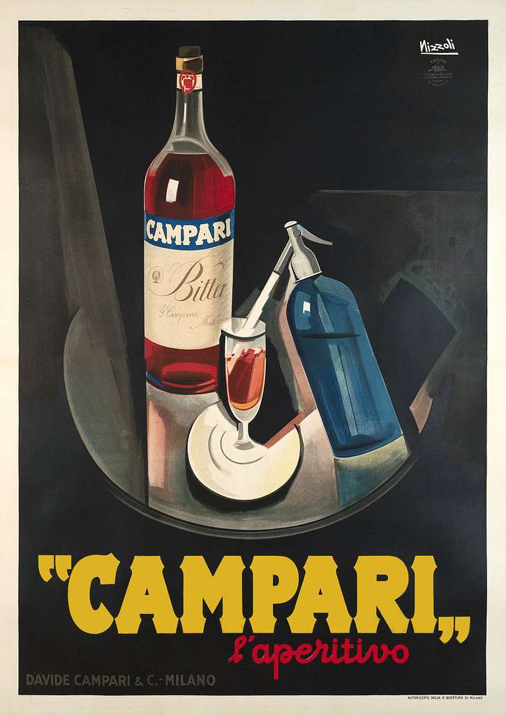 Campari Poster (1920s) | Marcello Nizzoli Posters, Prints, & Visual Artwork The Trumpet Shop   