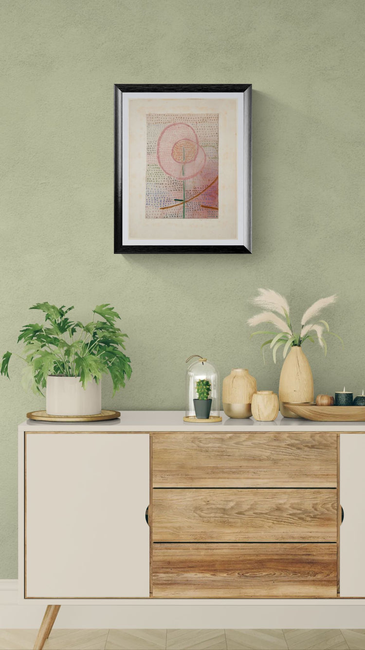 Klee art print | Blossoming flower (1934) – Modernist Botanical
