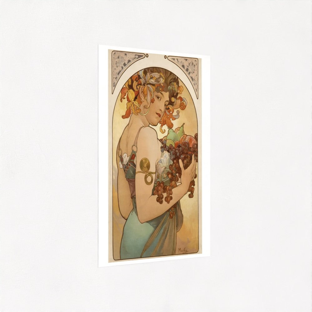 Alphonse Mucha "Fruit" (1890s)