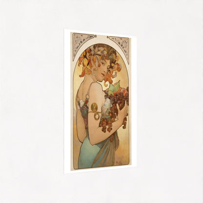 Alphonse Mucha "Fruit" (1890s)