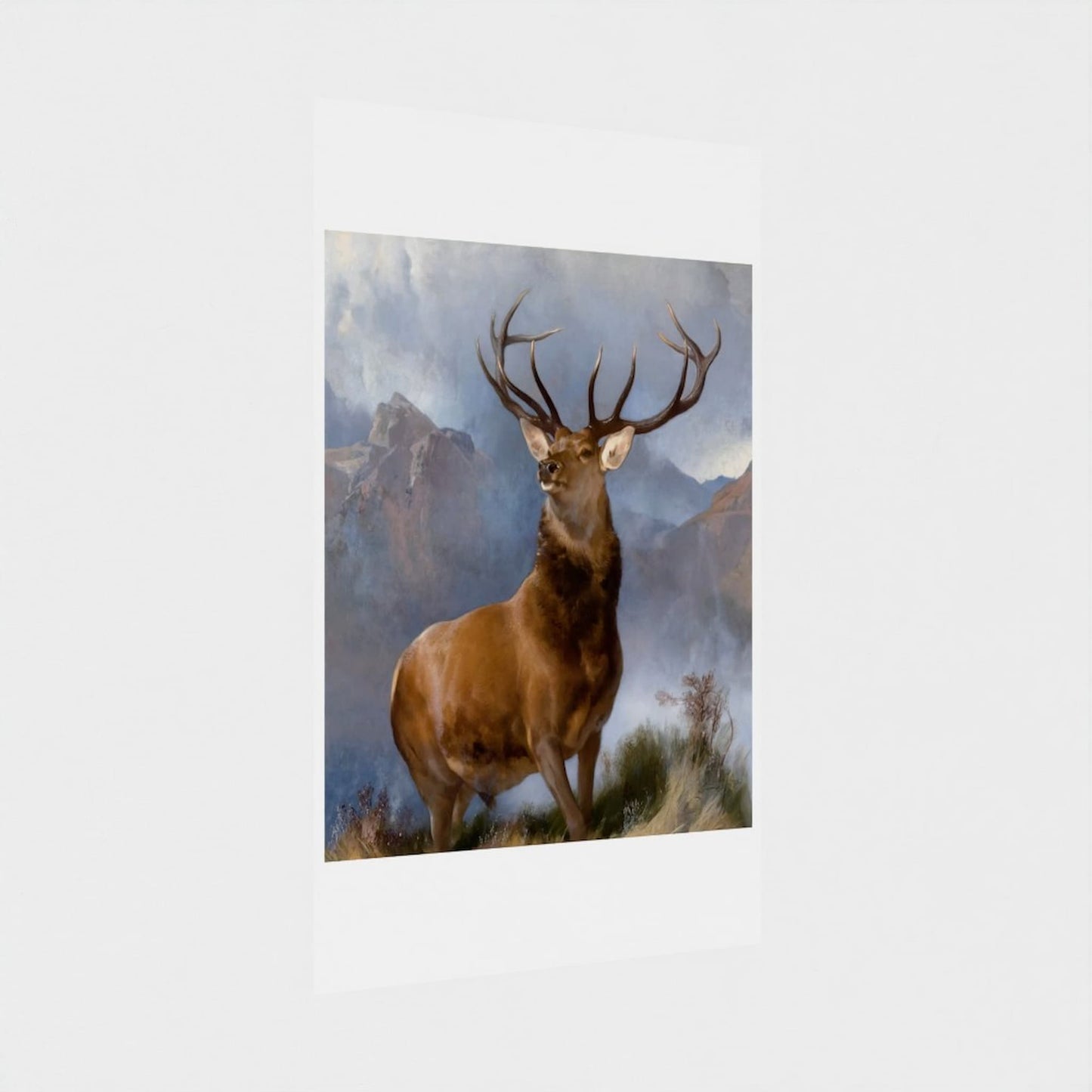 Sir Edwin Landseer: The Monarch of the Glen (1851) Giclée Print