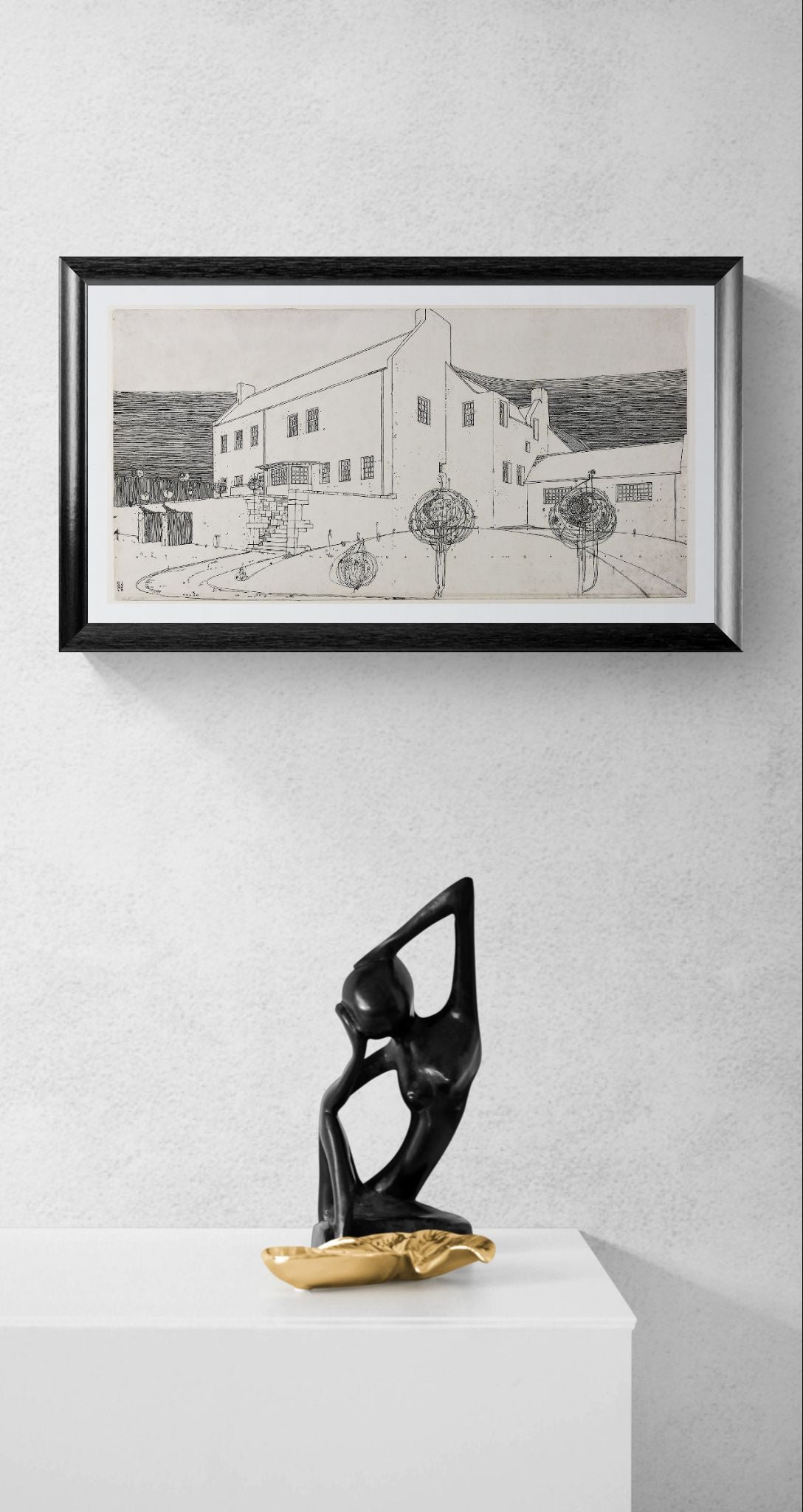 Rennie Mackintosh prints - Windyhill House (1901) – Architectural Fine Art