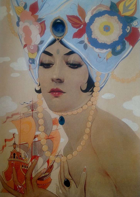 Scheherazade (1920s) Alberto Vargas Posters, Prints, & Visual Artwork The Trumpet Shop Vintage Prints   