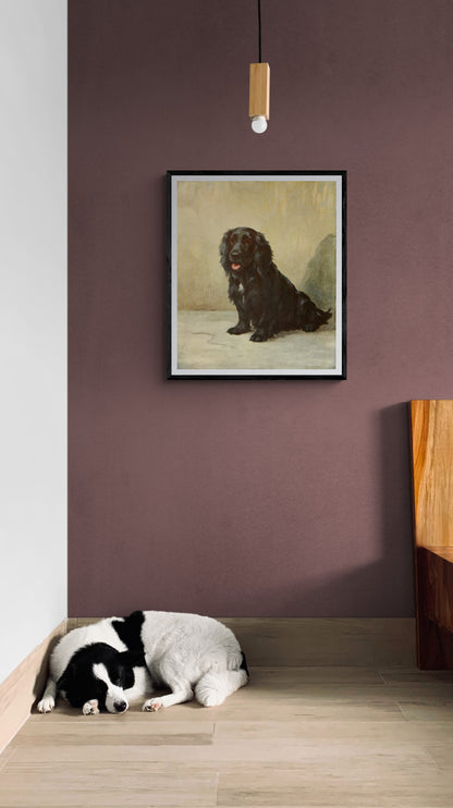 Cocker Spaniel dog artwork (1900s) | Maud Earl