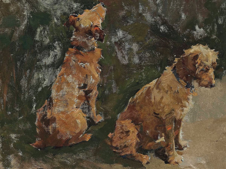 Terrier prints - Elizabeth Adela Forbes (1890s)