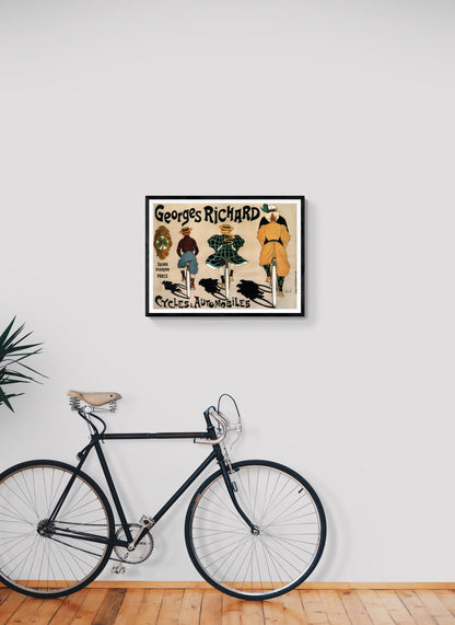 Georges Richard poster (1890s) | Bicycle artwork