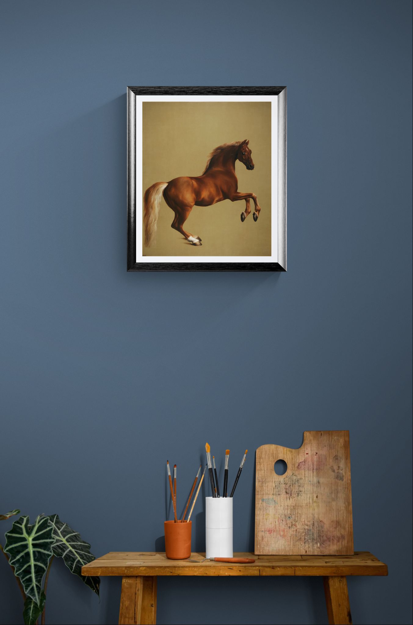 George Stubbs: Whistlejacket (1762) Giclée Equestrian Art Print