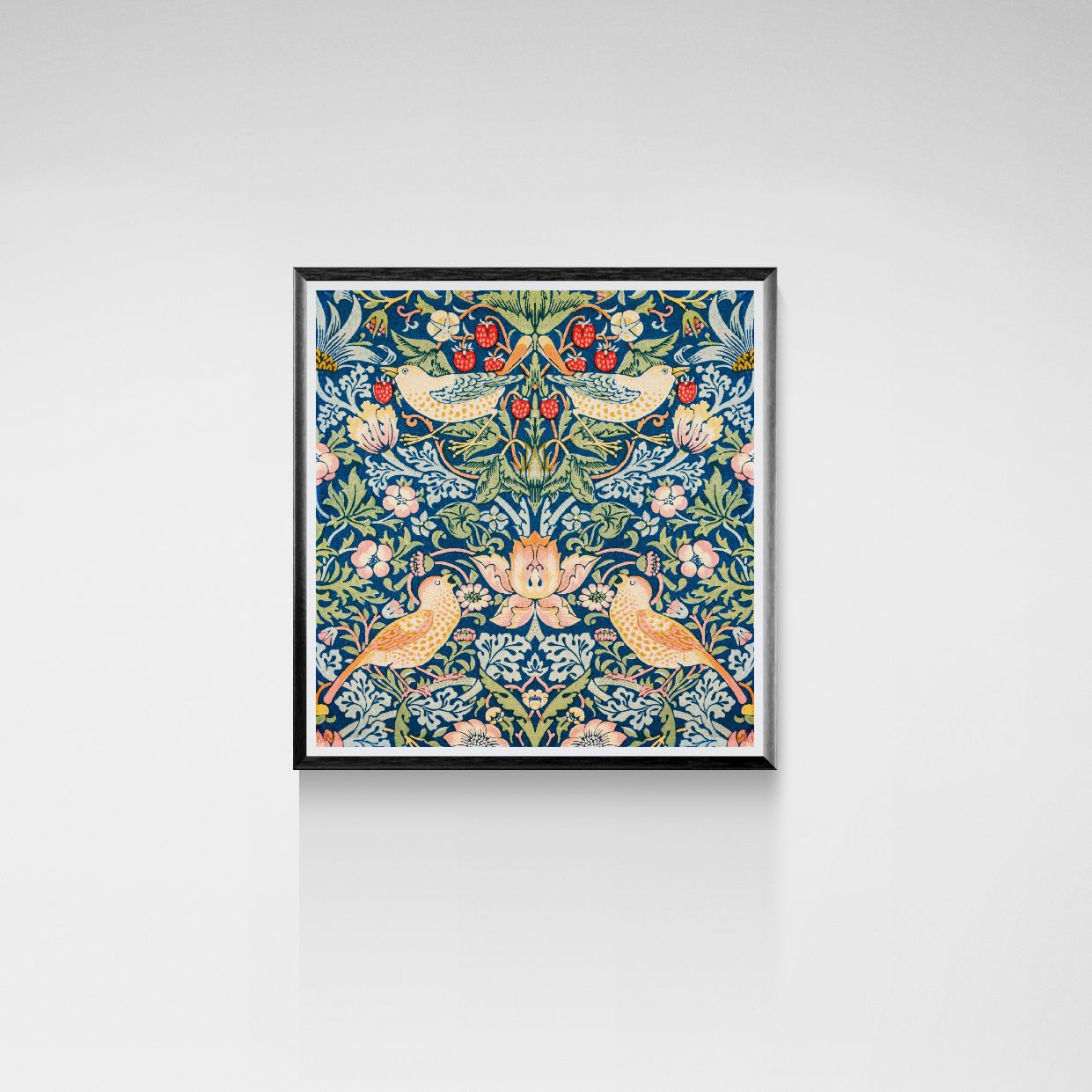 William Morris Strawberry Thief Print | Vintage 1883 Arts and