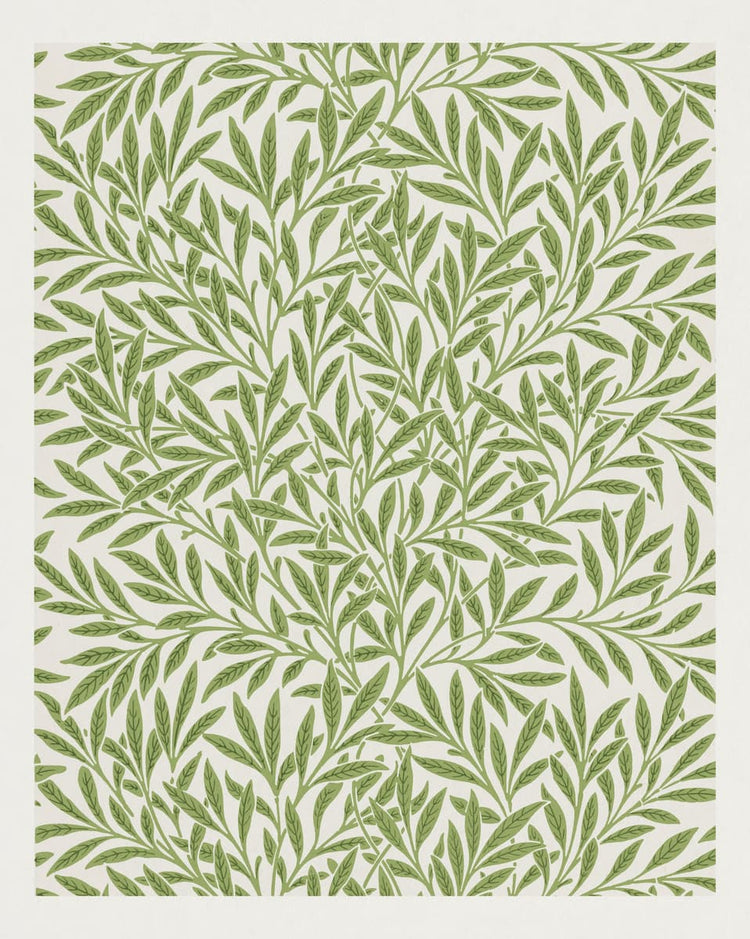 William Morris Willow print | 1870s Botanical Wallpaper Pattern Fine Art Giclée Reproduction