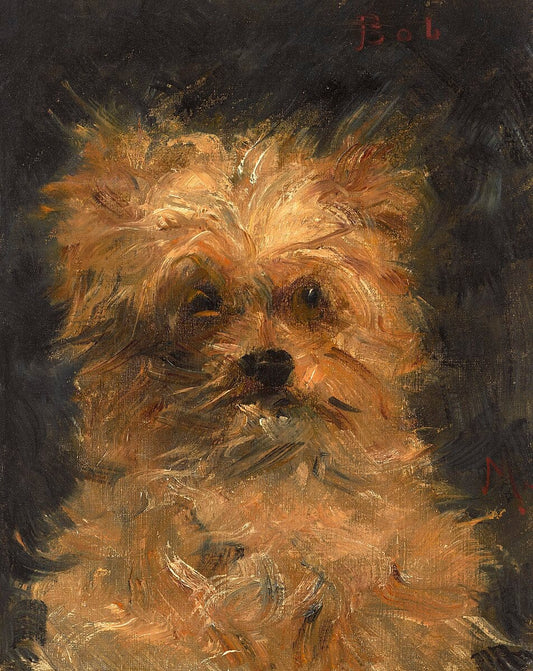 “Bob” the Terrier (1800s) | Edouard Manet dog painting print Posters, Prints, & Visual Artwork The Trumpet Shop   