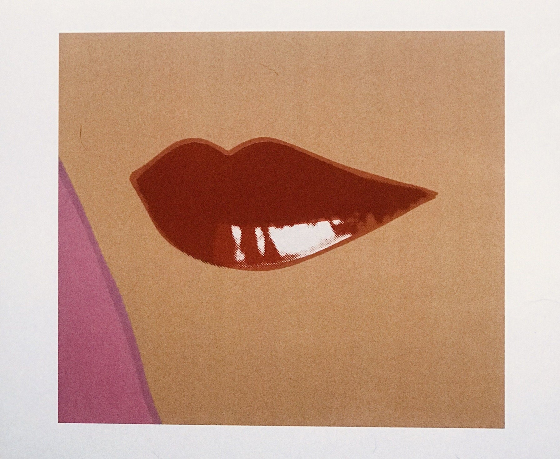 Lips (c1975) | Andy Warhol pop art print  The Trumpet Shop   