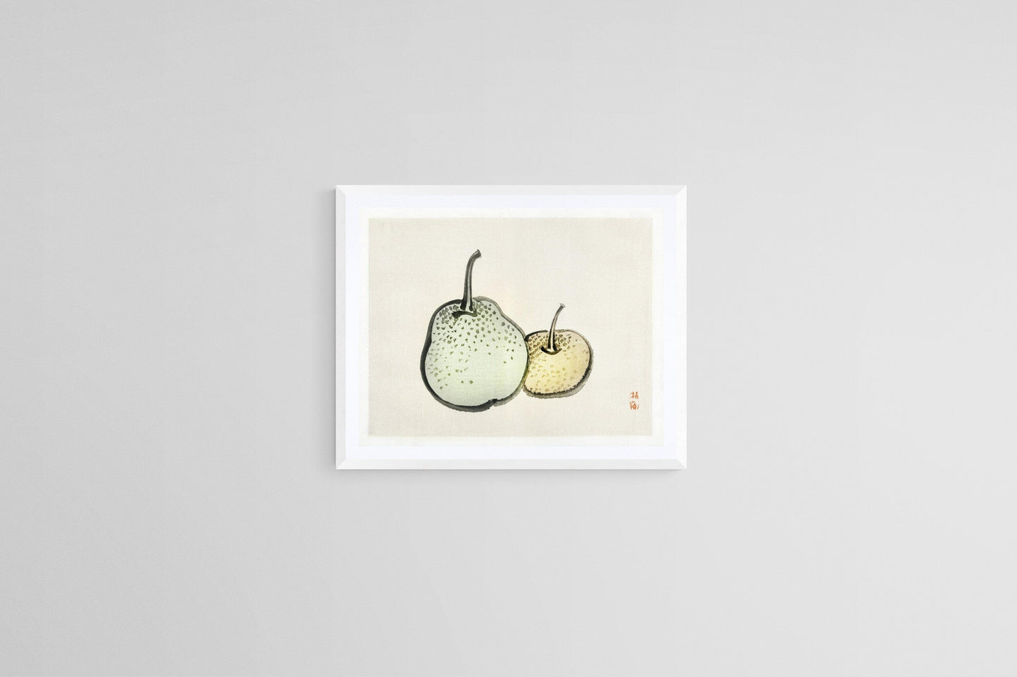 Asian pears (1800s) | Vintage kitchen prints | Kōno Bairei Posters, Prints, & Visual Artwork The Trumpet Shop   