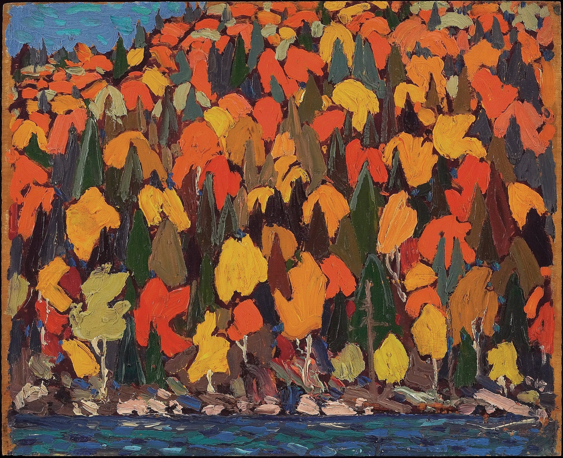 Autumn Foliage, Canada (1900s) | Tom Thomson prints  The Trumpet Shop   