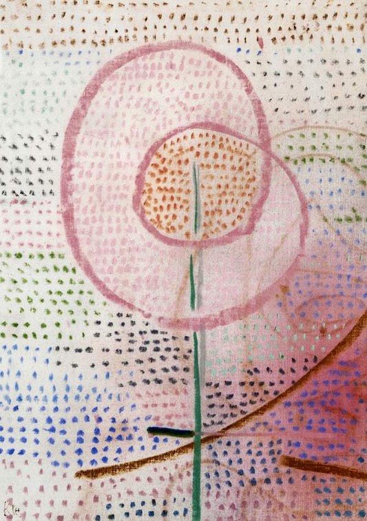 "Blossoming" flower (1930s) | Abstract artwork prints | Paul Klee Posters, Prints, & Visual Artwork The Trumpet Shop   