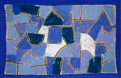 Blue night (1930s) | Abstract artwork prints | Paul Klee Posters, Prints, & Visual Artwork The Trumpet Shop   