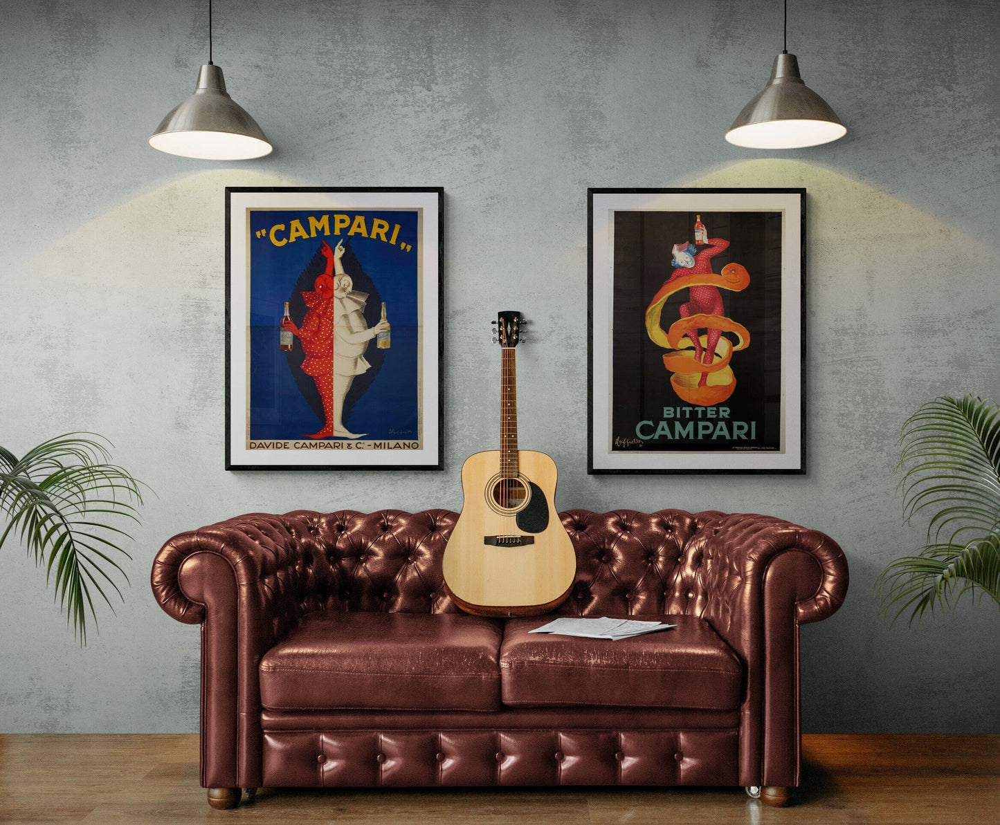 Campari Jesters Poster (1920s) | Vintage cocktail posters | Leonetto Cappiello Posters, Prints, & Visual Artwork The Trumpet Shop   