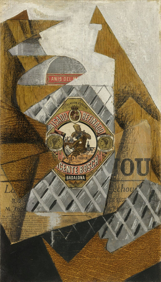 Bottle of Anis (1900s) | Juan Gris prints Posters, Prints, & Visual Artwork The Trumpet Shop   