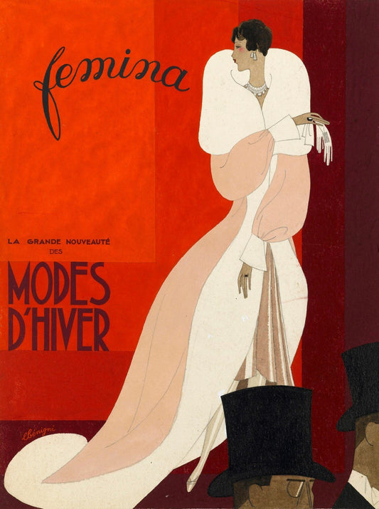 Femina Magazine artwork (1920s) | Leon Benigni Posters, Prints, & Visual Artwork The Trumpet Shop   