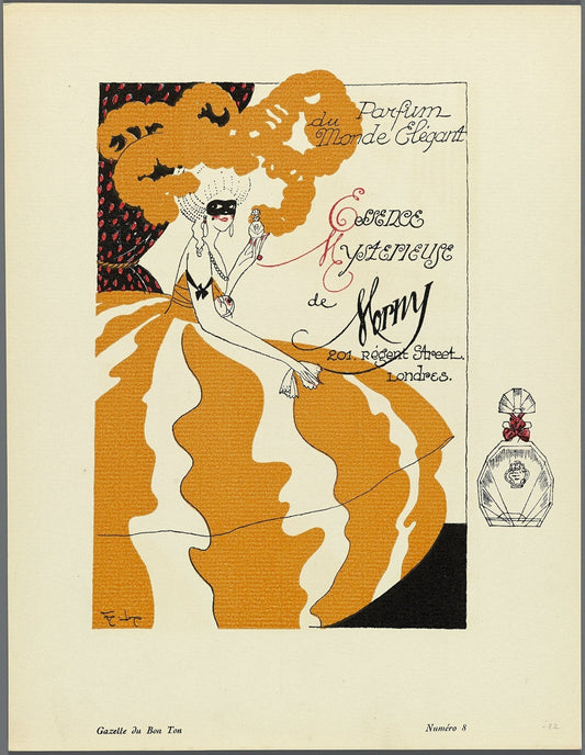 “Morny” Perfume (1920s) | Gazette du Bon Ton prints Posters, Prints, & Visual Artwork The Trumpet Shop   