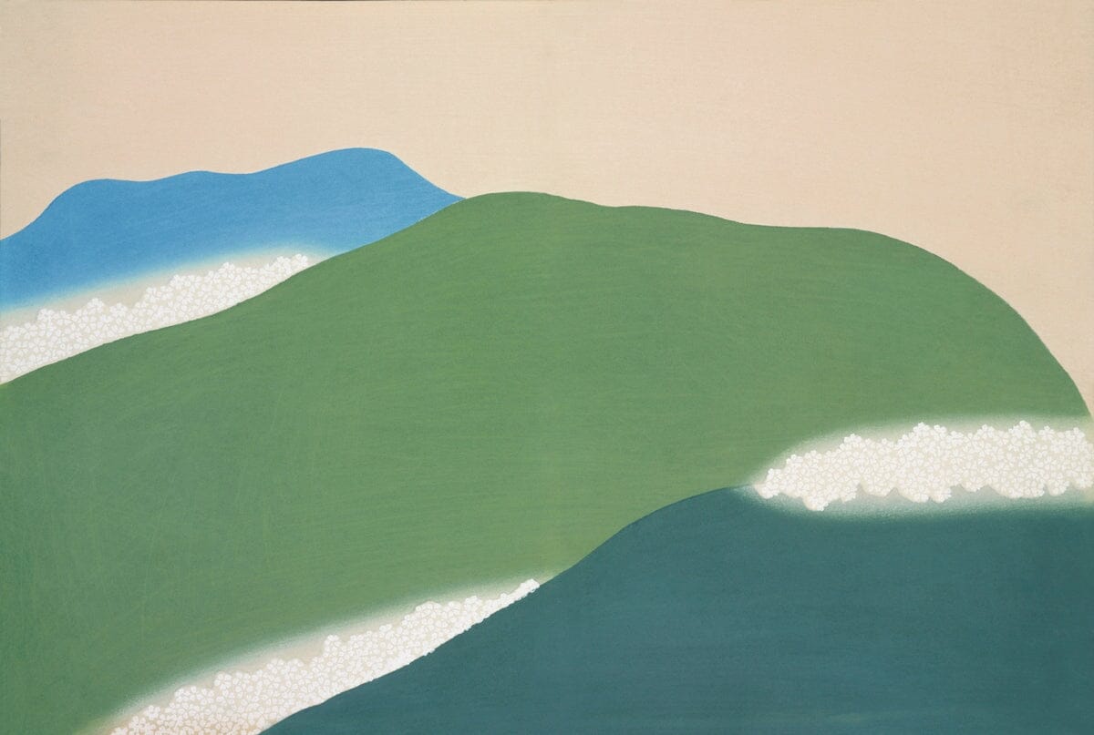 Green Mountains (1900s) | Prints for bedroom wall | Kamisaka Sekka Posters, Prints, & Visual Artwork The Trumpet Shop   