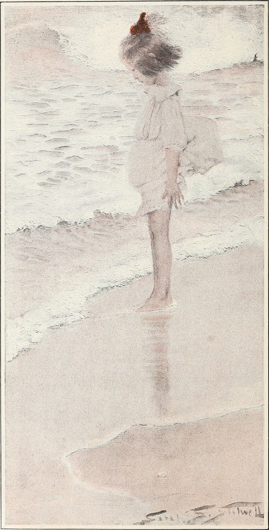 "In paddling" (1900s) | Sarah S. Stilwell prints Posters, Prints, & Visual Artwork The Trumpet Shop   