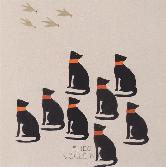 “Fly little bird” (1900s) | Koloman Moser