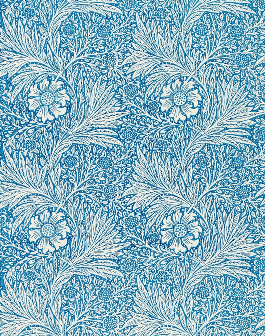 William Morris blue Marigold pattern (1800s) Posters, Prints, & Visual Artwork The Trumpet Shop   